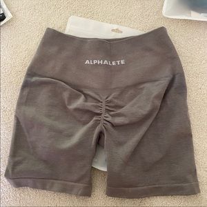 Alphalete Amplify Shorts- Slate Grey Sz Medium